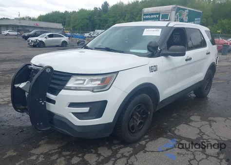 2016 Ford Police Interceptor from USA, damaged, VIN 1FM5K8AR4GGC73421